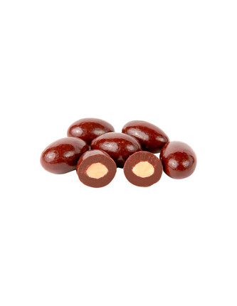 Mandle v hořké čokoládě 450g