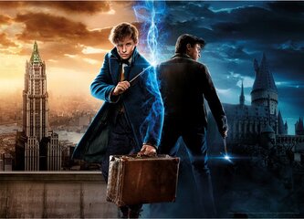 AQUARIUS Puzzle Harry Potter: Fantastická zvířata 1000 dílků