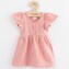 Kojenecké mušelínové šaty New Baby pink - velikost 86 (12-18m)
