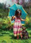 SUNSOUT Puzzle Tyrkysový deštník XXL 500 dílků