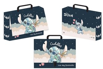 Teczka z rączką walizeczka Stitch