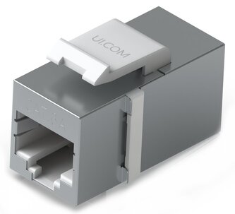 Ubiquiti Cat6A Keystone Coupler, 12-Pack - Keystone spojka Cat6A, sada 12ks