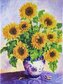 Diamentowa mozaika 5D - Sunflowers 30x40 80894