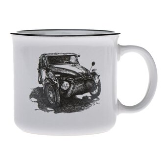 Keramický hrnek - retro, 480ml, 6/36