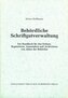 Behördliche Schriftgutverwaltung