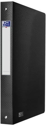 Segregator A4 4R 40mm PP nieprzezroczysty czarny Urban, Oxford