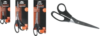 Nożyczki uniwersalne 21 cm czarne, Patio