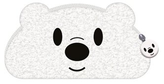 Piórnik bouqle No name - Miś