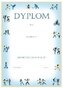 Dyplom A4 Dyscyliny w ramce