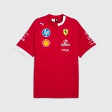Týmové tričko Scuderia Ferrari F1 s logy sponzorů - DRIVERS - M