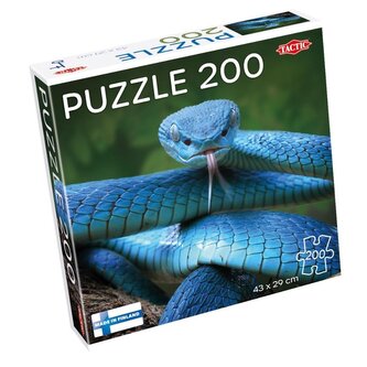 Puzzle 200 Blue Viper Snake