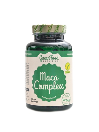 GreenFood nutrition - Maca complex 120 kapslí