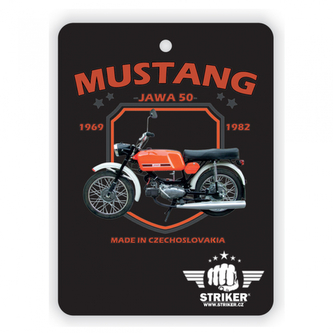 Vůně do auta Striker Jawa 50 Mustang - černá