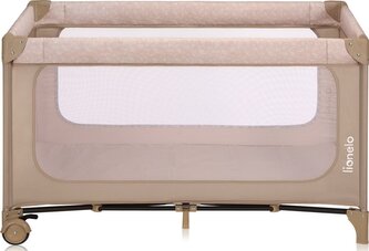 LIONELO Postýlka cestovní Jasmin Beige Sand