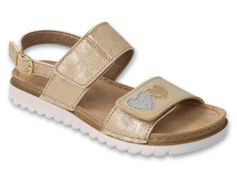 062Y002 Befado dívčí sandálky CUTE srdíčka 062Y002_36