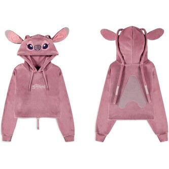 Crop top mikina Difuzed Lilo & Stitch Angel - S