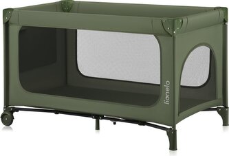 LIONELO Postýlka cestovní Jasmin Green Olive