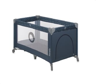LIONELO Postýlka cestovní Stefi Blue Grey