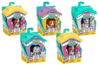 Little Live Pets. Mama Surprise Families - Domek - mix druhu