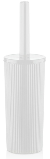 WC set uzavřený pruhy bílé 38,5cm