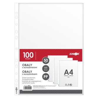 Euroobal A4 transparentní/lesklý, 50 µm, 100 ks