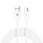Kabel Forever USB/USB-C 1m 66W bílý