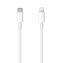 Kabel Setty USB-C - Lightning 1m 3A bílý