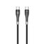Kabel Forever USB-C/USB-C 1m 60W černý