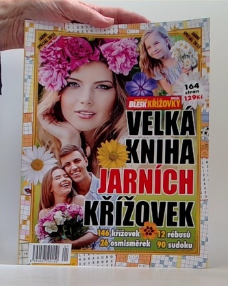 Velká kniha jarních křížovek