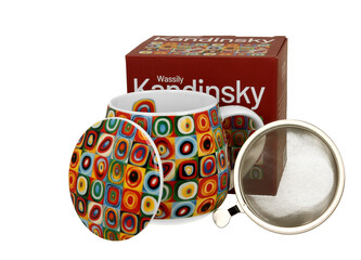 Zaparzacz baryłka SQUARES WITH CIRCLES inspired by W. Kandinsky Zaparzacz baryłka SQUARES WITH CIRCLES inspired by W. Kandinsky