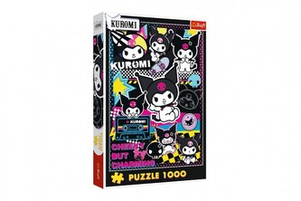 Puzzle Premium Plus: Svět Kuromi 1000 dílků 48x68,3cm v krabici 27x40x6cm