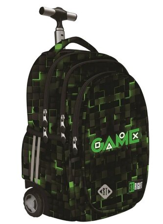 Plecak na kółkach 4 komorowy TB1 Green Game Plecak na kółkach 4 komorowy TB1 Green Game