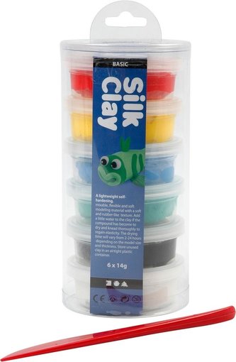 Zestaw jedwabistych mas plastycznych