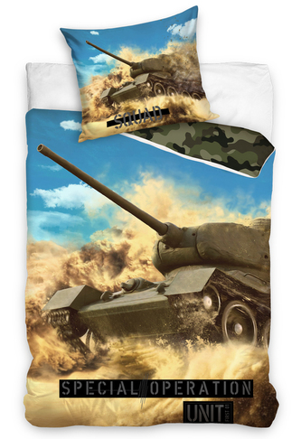 Bavlněné povlečení Tank Speciální Operace