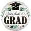 Foliový balonek You Did It Grad, 43 cm