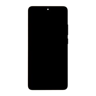 LCD Display + Dotyková Deska + Přední Kryt pro Poco X7 Pro 5G Black (Service Pack)
