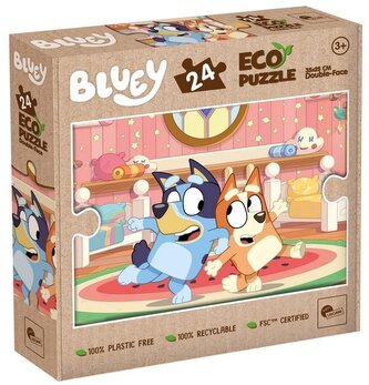 Puzzle 24 Bluey Eko dwustronne