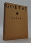 Goethe Balady
