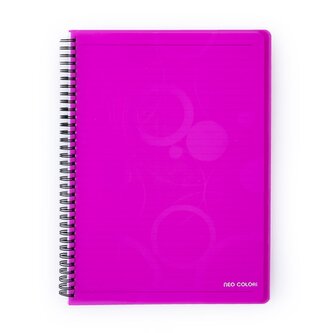 Twin wire blok A5 PP NEO COLORI růžová Twin wire blok A5 PP NEO COLORI růžová