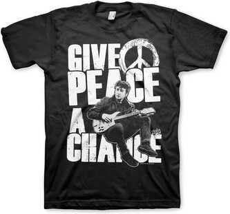 Tričko John Lennon - Give Peace A Chance, S