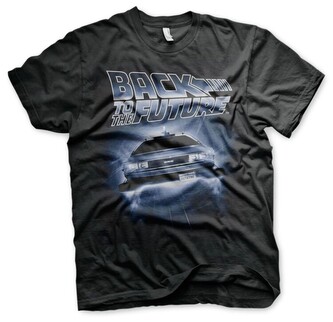 Tričko Back To The Future - Flying Delorean, S