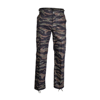 US kalhoty BDU - tiger-stripe, M