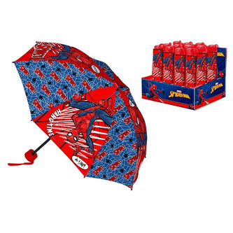 Siva deštník Spiderman