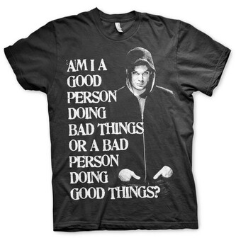 Tričko Dexter - Bad Person Doing Good Things, M