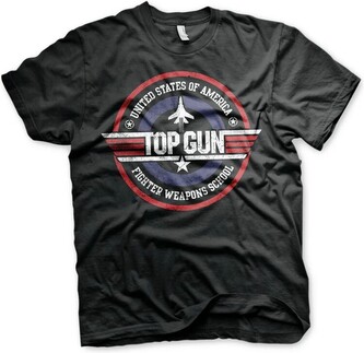 Tričko Top Gun - Fighter Weapons School, M