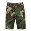 Kraťasy Fostex BDU Short - woodland, S