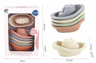 Loď do vany set 6 ks 11,7 cm