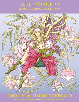 Libro de láminas de colorear (Reino Mágico)
