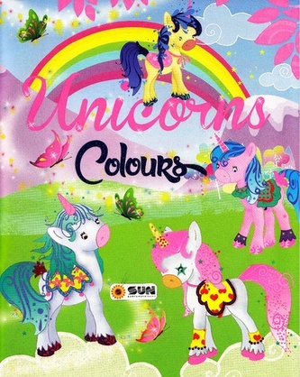 Unicorns - colours - zelená