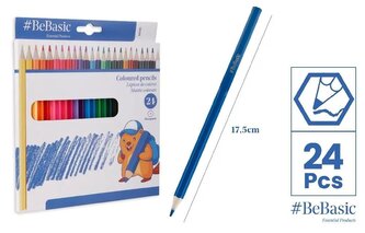 Kredki ołówkowe 24 kolory